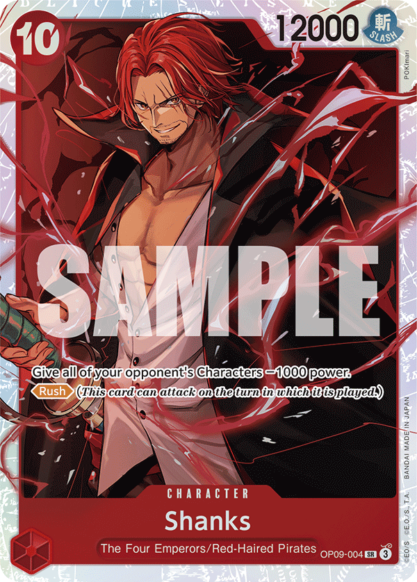 Shanks card illustration